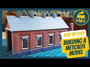 How to Build a Cool Metcalfe Model Engine Shed From Cardboard!
