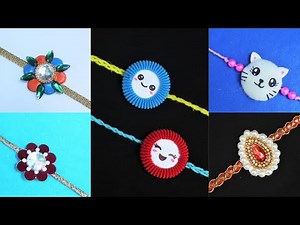 6 DIY Easy & Unique Rakhi making Ideas with Easily Available Materials/How to make Rakhi at home2022