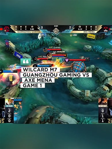WILCARD M7 Game 1: Guangzhou Gaming vs Axe MENA
