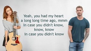 153K views · 2.4K reactions | Brett Young - In Case You Didn't Know (feat. Una Healy) - Lyrics | Everything New | Facebook