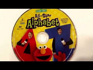 Sesame Street * All-Star Alphabet * Cartoon DVD Movie Collection