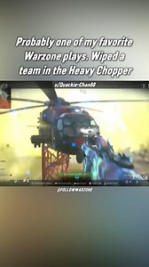 97K views · 585 reactions | Probably one of my favorite Warzone plays. Wiped a team in the Heavy ChopperI #warzone | Call of Duty: Warzone Community | Facebook