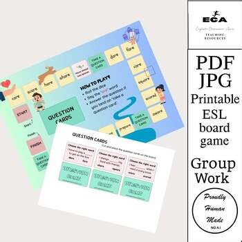 Decodable Words Phonics /are/ Board Game ESL CVC Assessment Small Group Activity