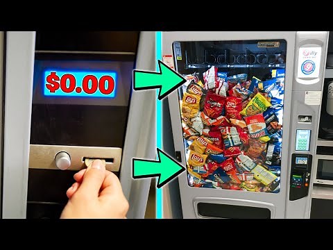 I Set My Vending Machine PRICES To FREE And This Happened...