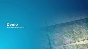 6-Run Generalization Tool in ArcGIS Production Mapping and ArcGIS Defense Mapping