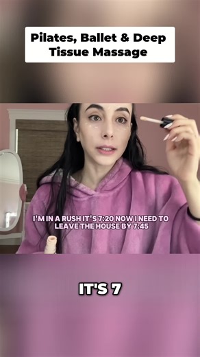 Morning Pilates & Ballet Prep_ Speedy Makeup Routine! #lori #vlog #ballet