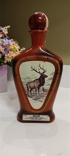 Vintage Jim Beam Collectible Elk Decanter - Artists Lockhart Limited Edition - Etsy UK