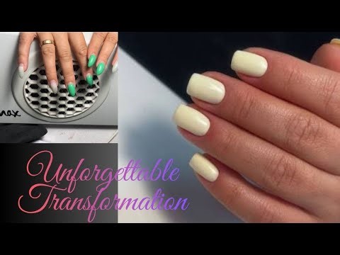 Unforgettable Nail Transformation | From Shape Change to Stylish Design
