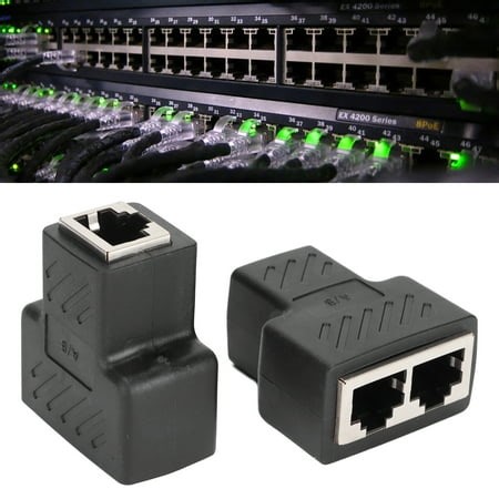 Ethernet Cable Splitter, Simple 3 Connection Methods Widely Ethernet Splitter Convenient Practical for Router for Video Camera for TV Box - Walmart.ca