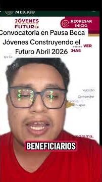 Call for applications for the Jóvenes Construyendo el Futuro (Youth Building the Future) scholars...