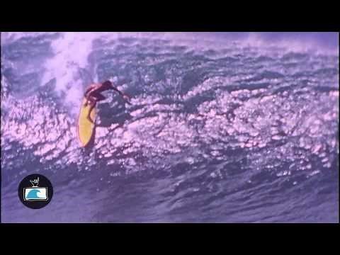 Gerry Lopez surfing Pipeline from Super Session