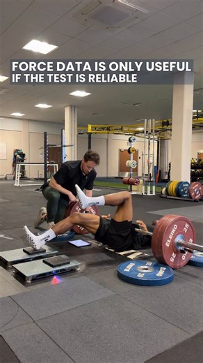 Dr Chris Bramah PhD on Instagram: "When using isometric testing for profiling & monitoring, standardisation is essential for good quality & reliable data. From positioning, fixation, cuing and analysis. With the isometric hip thrust test consider: • Measure hip angle – joint position changes muscle activity • Maintain consistent lever length - important for analysis & repeatability!! • Fix the athlete – minimise body / bar movement • Cue “hard and fast” for intent • Check the trace – clean force