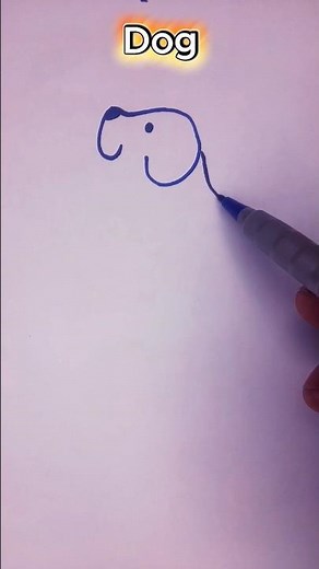 How to Draw a Cute Dog – Easy Step by Step Tutorial for Beginners 🐶