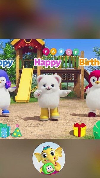 Happy Dance Time! 💃 #badanamu #trendingshorts #nurseryrhymes #babysongs #childrenmusic