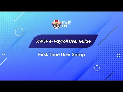 First Time User Setup