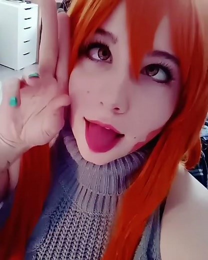 Ahegao Cosplay Miia