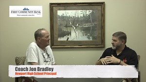 First Community Bank with Jon Bradley, Newport High School Principal | Cable 15 TV | Facebook