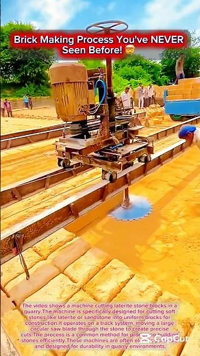 Brick Making Process You’ve Never Seen Before 🤯