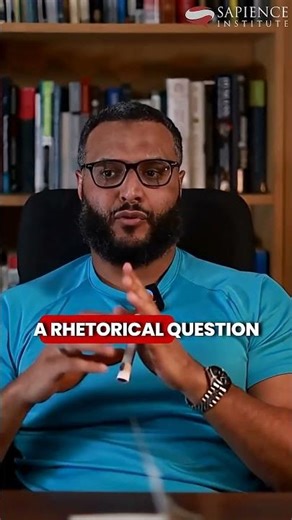 Why rhetorical questions are used? Mohammad Hijab