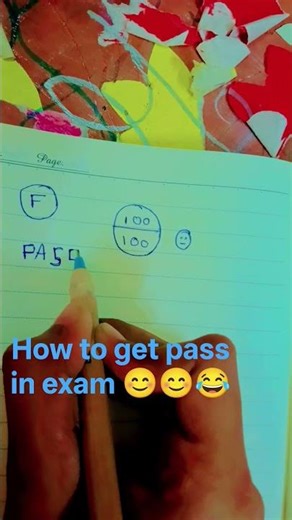 how to get pass in exam.
