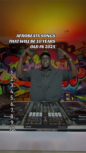 Afrobeats Songs Turning 10 Years Old in 2025
