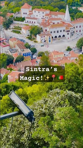 Sintra’s Magic – Unreal Views from Above 🌿🇵🇹 #travel#portugal