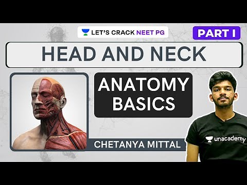 Anatomy Basics - Head and Neck | Part I | NEET PG 2021 | Chetanya Mittal