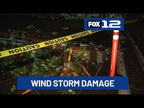 Tracking storm damage across NW Oregon, SW Washington due to high winds