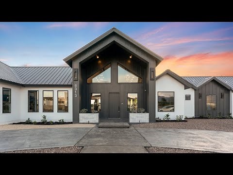 All In $880K Modern Farmhouse 3927 Sqft, 4B, 5B, 3CR, Office, Bar, Flex. Icon Custom Home Builders