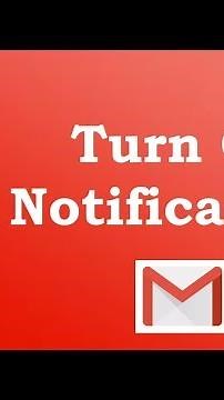 How To Turn Off Email Notifications Gmail iPhone