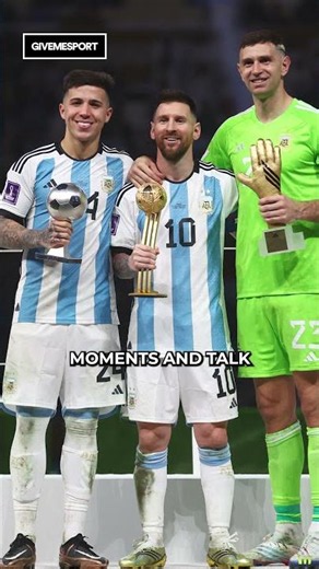 Enzo Fernández shares what Messi is REALLY like 🐐 #messi