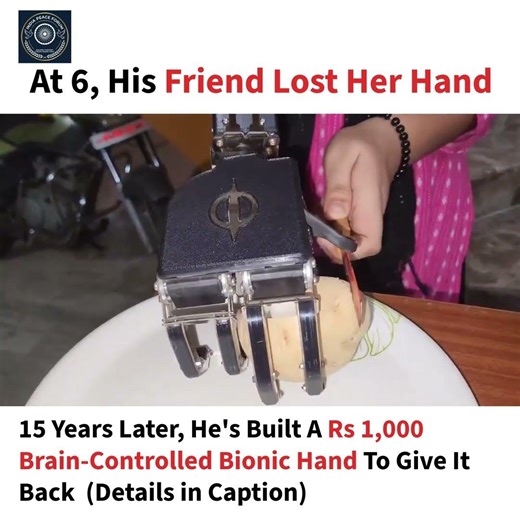 Rs 1000 Prosthetic Hand Made For A Friend.
