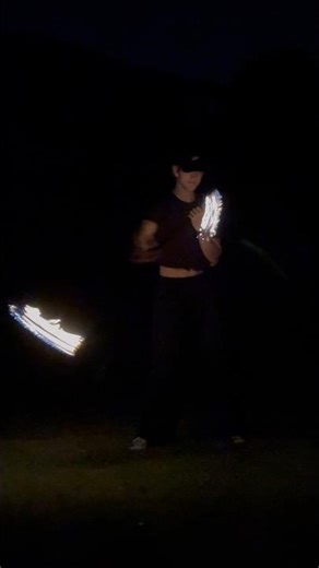 Partners MAD FIRE SKILLS in just 1 month #flow #firedancers