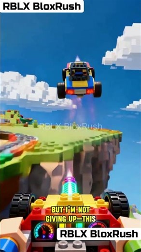 #roblox building a lego car and Drive it to finish #lego