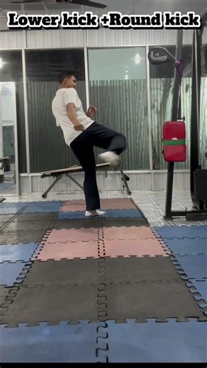 #Best powerfull elbow stack attack and round kick attack tutorial #shortsyoutube #viralvideo