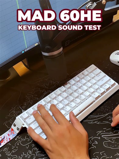 MAD 60HE Keyboard Sound Test Experience