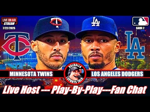 Los Angeles Dodgers vs Minnesota Twins ⚾ MLB Baseball 🟢 MLB Play By Play LIVE STREAM in 3D.
