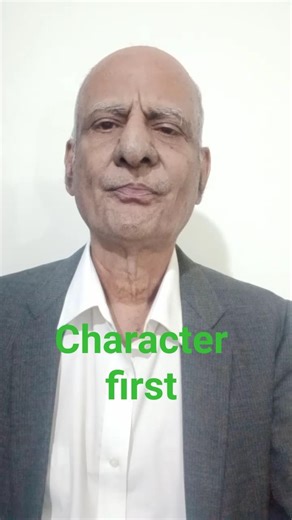 Character first