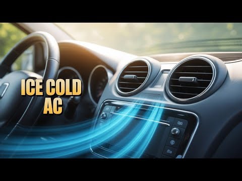 How Does Car Air Conditioning Work?- Components and Their Functions. Car AC System.