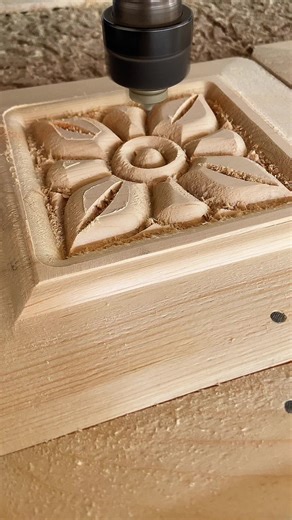 CNC Wood Carving: A Relaxing ASMR Experience