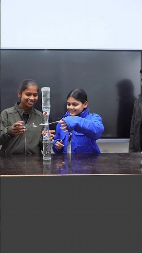 law of inertia experiment #explore #experiment #physics #indian #education #youtube #science