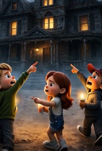 Three Brave Kids vs The Ghost Monster 👻