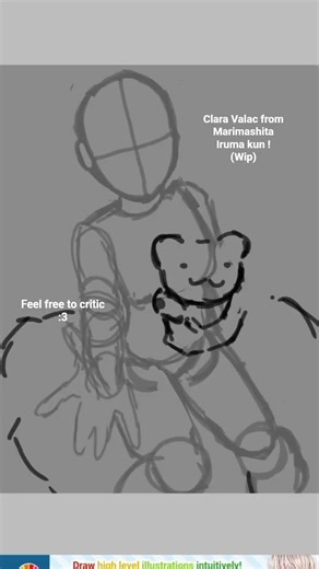 she looks kinda wonky 😵‍💫 #art #speedpainting #speedpaint #digitalart #drawing #onlineart