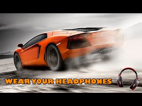 1 HOUR OF PURE LAMBORGHINI AVENTADOR V12 ENGINE SOUND - REVS AND FULL THROTTLE ACCELERATIONS EXHAUST