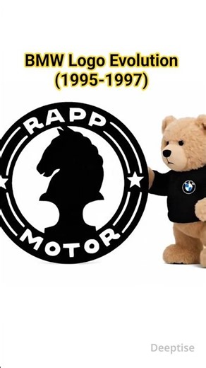 BMW Logo Evolution (1995-1997)🚘#bmwlogo #logoevolution #logohistory #bmwhistory