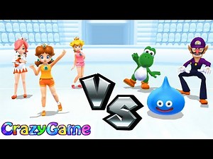 Mario Sports Mix - Team Daisy & White Mage Play Basket & Dodgeball Expert Gameplay | Crazygaminghub