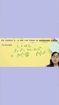 Pythagorean triplets