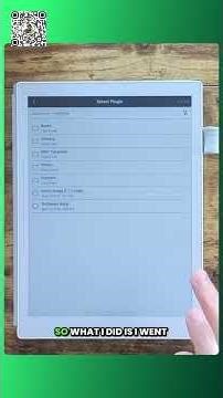 Adding Beta Plugins to Supernote #supernote #eink #epaper #beta #shorts #writing #tech #beta #notes