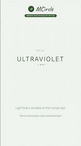 Learn English: What is Ultraviolet? | Vocabulary Shorts