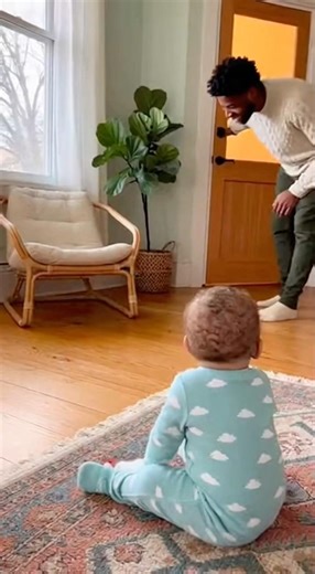 Baby Playing with Cats | Family Moment